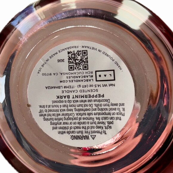 🎄LED Light-up Snow Globe LAB Candle Scented Candle Holiday Christmas Decor. NEW - Picture 5 of 6